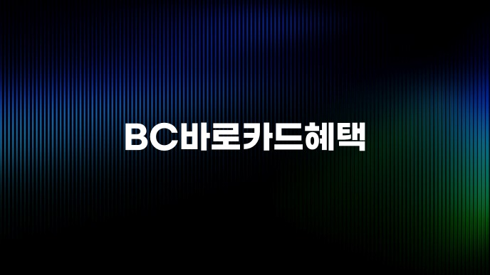 BC바로카드혜택