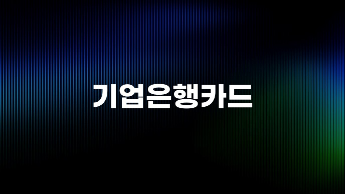 기업은행카드