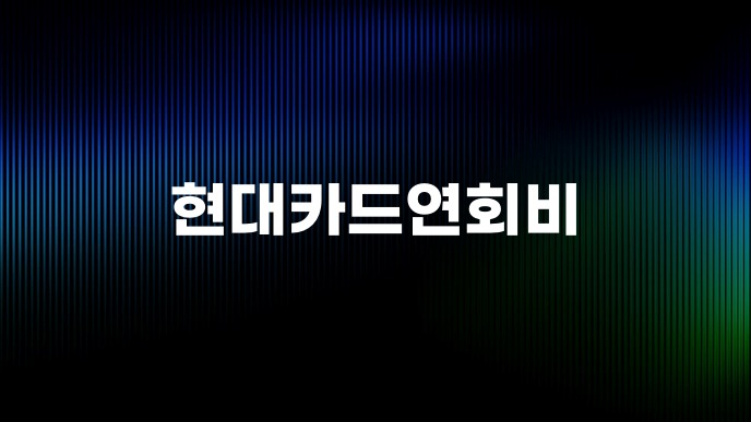 현대카드연회비