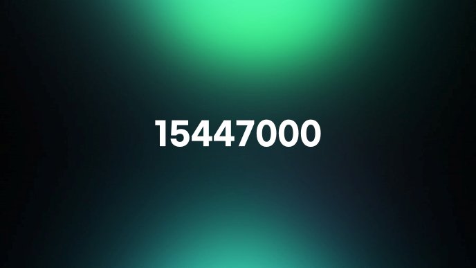 15447000