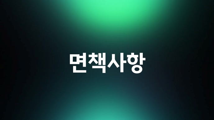 면책사항