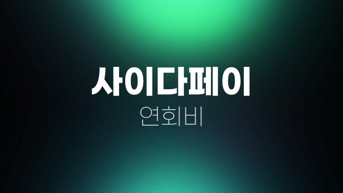 사이다페이 연회비