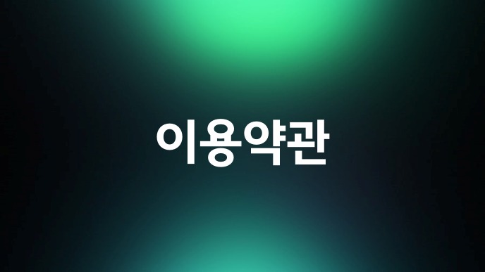 이용약관