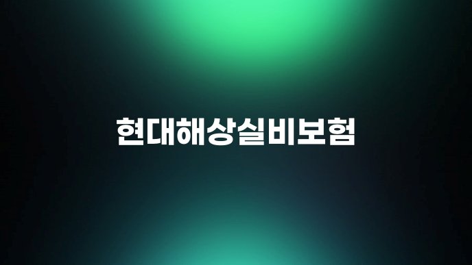 현대해상실비보험