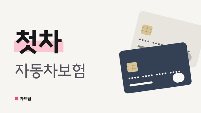 첫차 자동차보험